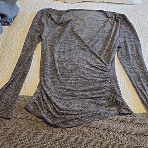 THREE Shirt Bundle Gray Long Sleeve Women's Tops